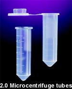 2.0 ml Microcentrifuge Tubes - Precision molded laboratory plastics